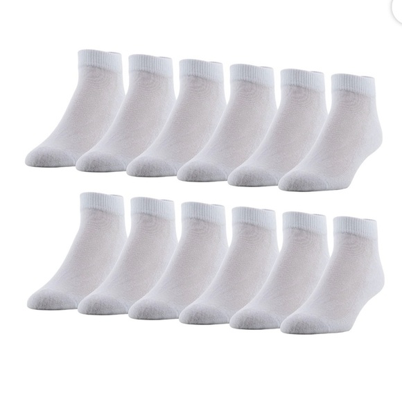 2 PowerSox Men's Cushion Low Cut Socks, 12-Pack 
1 each Black & White 24 total - Picture 4 of 12